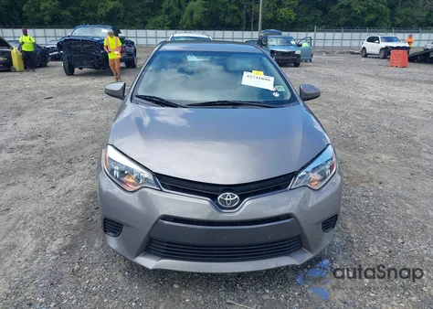 2016 Toyota Corolla Le z USA, uszkodzony, nr VIN 2T1BURHE4GC597638